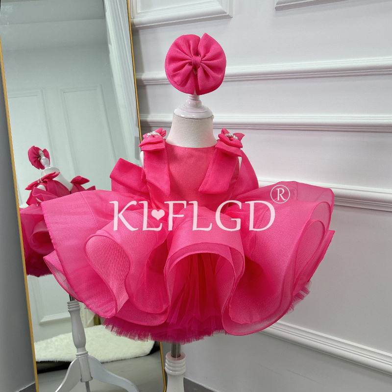 Baby Clothing Dresser - KLFLGD Kleinkind Mädchen Festkleid mit Großer