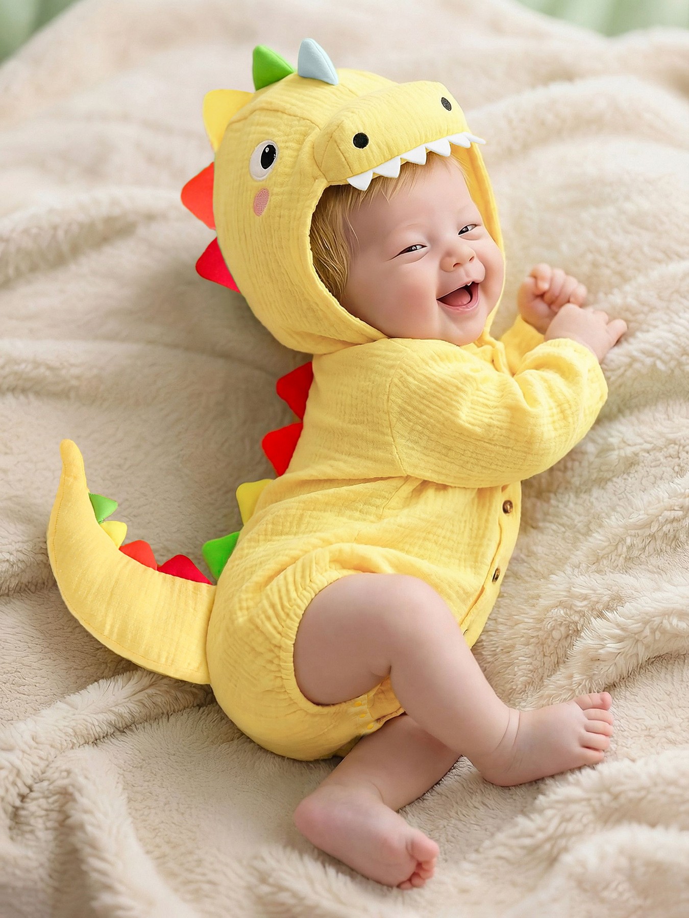 Romper Onesie Baby - Neuer Frühlings- und Sommer-Baby-Dinosaurier-Overall für Halloween,