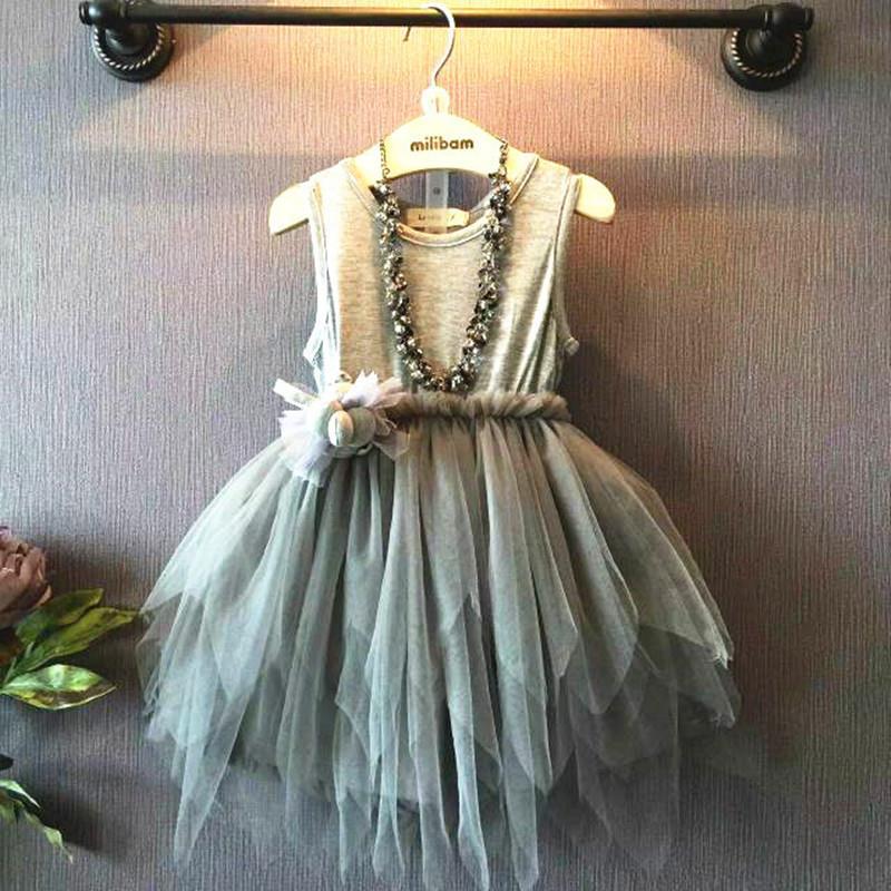 Baby Clothing Us - 2023 neue Mädchen Sommer Blumen party