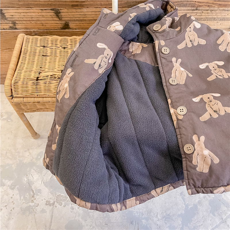 Baby Clothing Zipper - Herbst-Winter-Mädchenmantel Kinderbekleidung Koreanischer Stil Mädchen Baby