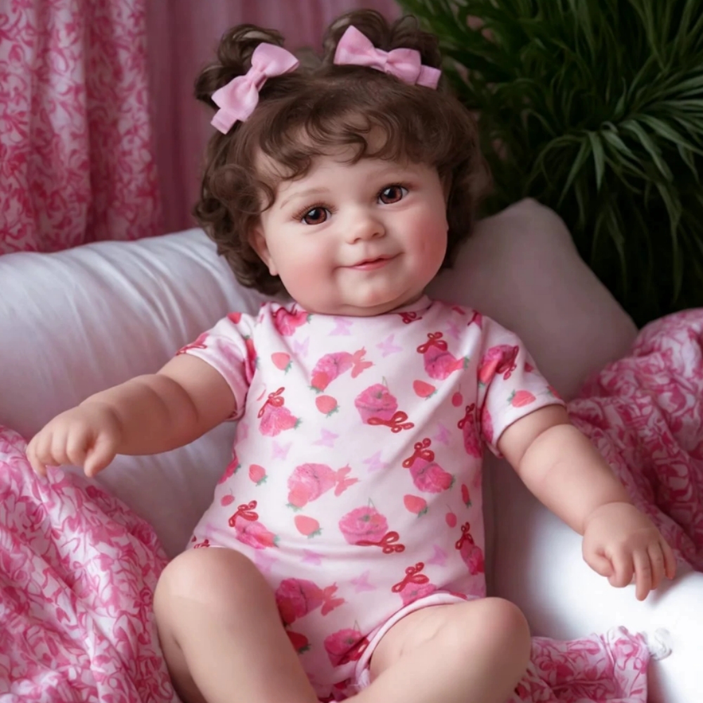 Baby Clothing Dresser - 50cm/20 Zoll Vollvinyl-Reborn-Puppe, realistisch, niedlich, mit