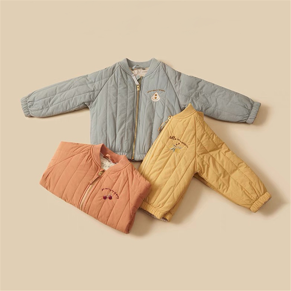 Baby Clothing Zipper - 1-6 Jahre Kinderkleidung Frühling Verdickte Daunenjacke