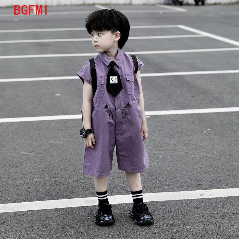 Baby Clothing For Boys - Kinder Sommer Shorts Overalls Capri Jungen