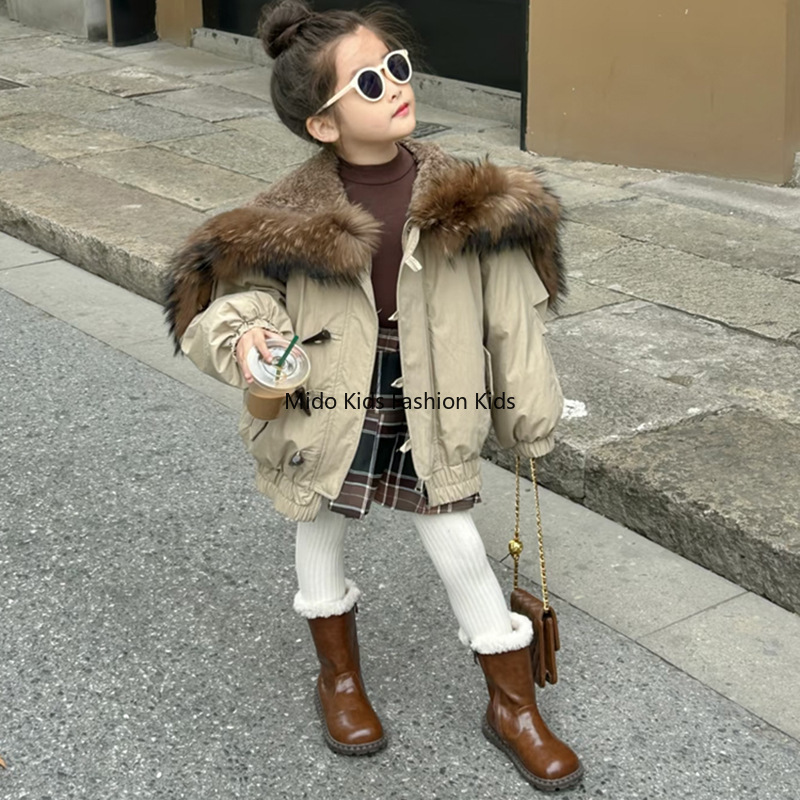 Baby Clothing Zipper - Mädchen im koreanischen Stil, Winter, neues