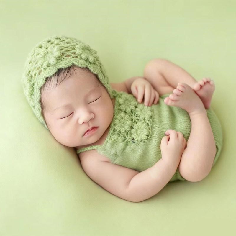 Romper Onesie Baby - 2026 Neugeborenen Mohair-Strampler für Fotografie-Requisiten, Handgefertigte