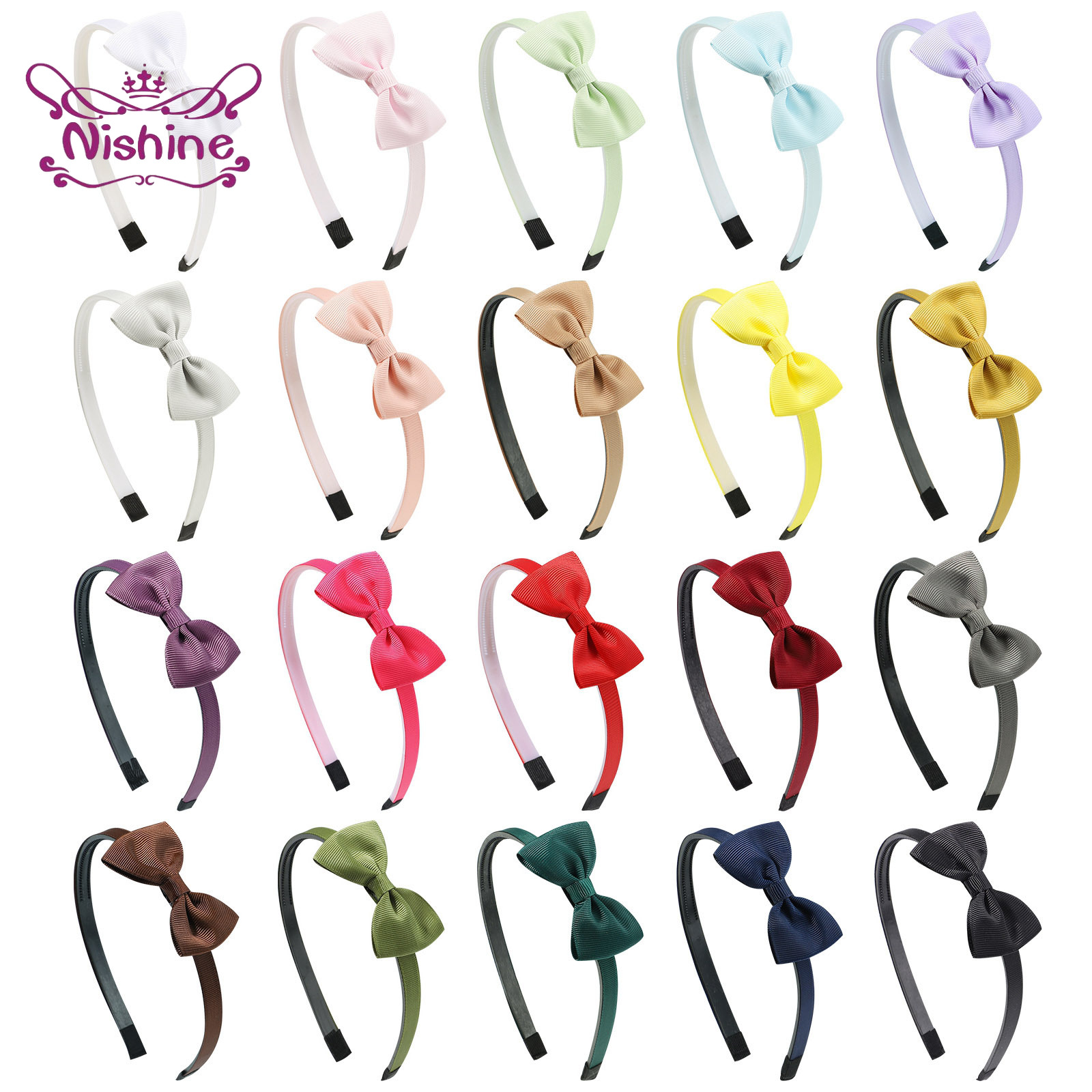 Baby Clothing Us - 1 Stück Band Bogen Knoten Stirnband