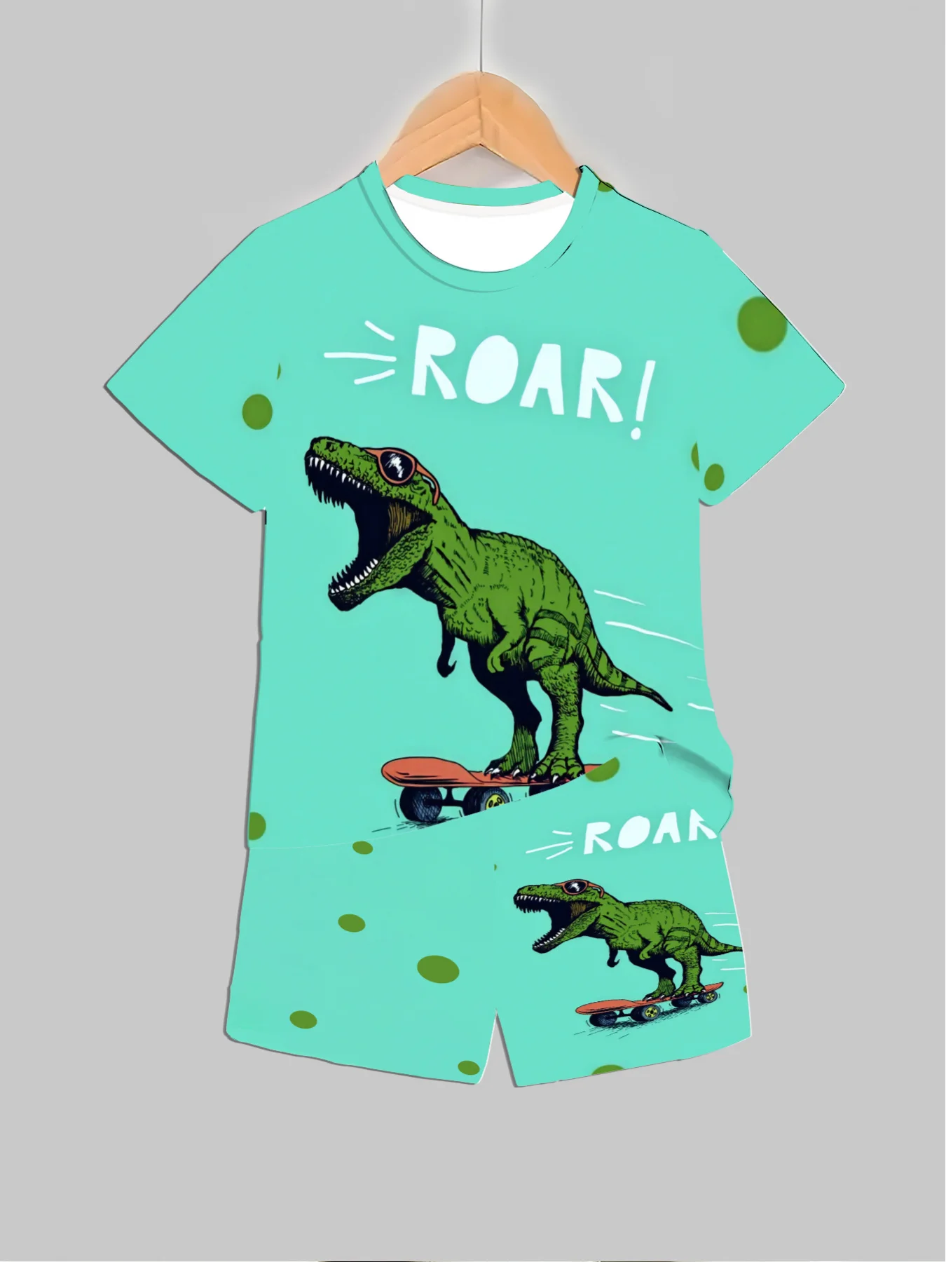 Neue Dinosaurier-bedruckte Out – Baby Clothing For Boys Bewertung und Preis