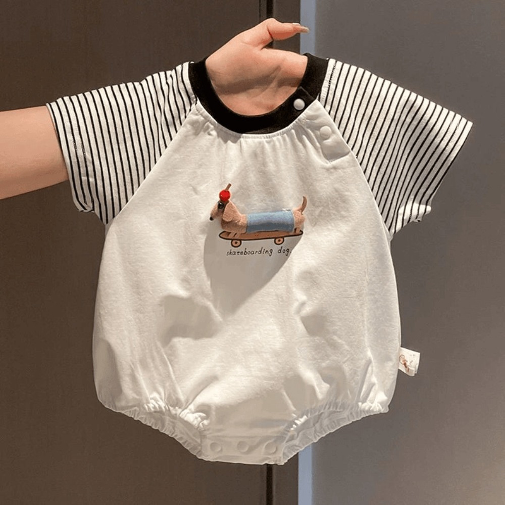 Sommer-Baby-Body mit Cartoon-S – Baby Clothing Korea Bewertung und Preis