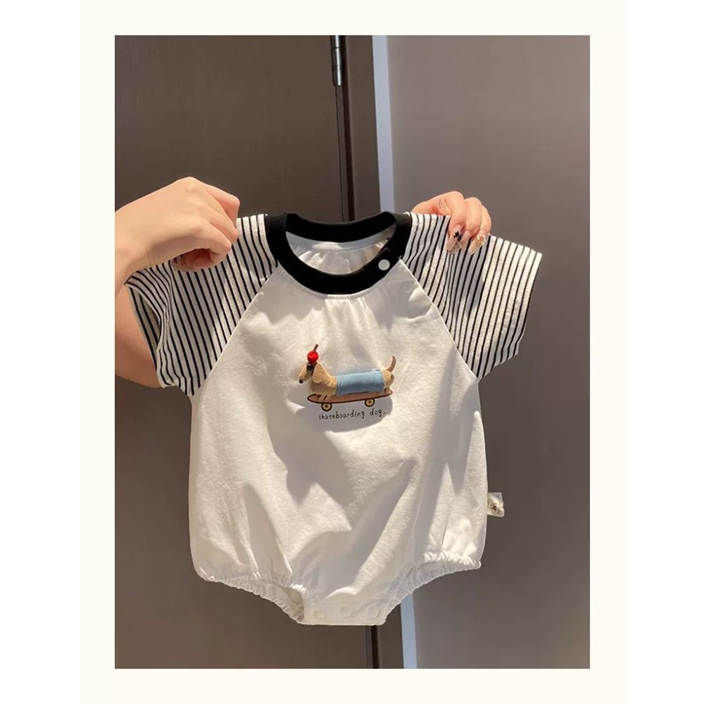 Sommer-Baby-Body mit Cartoon-S – Baby Clothing Korea Bewertung und Preis