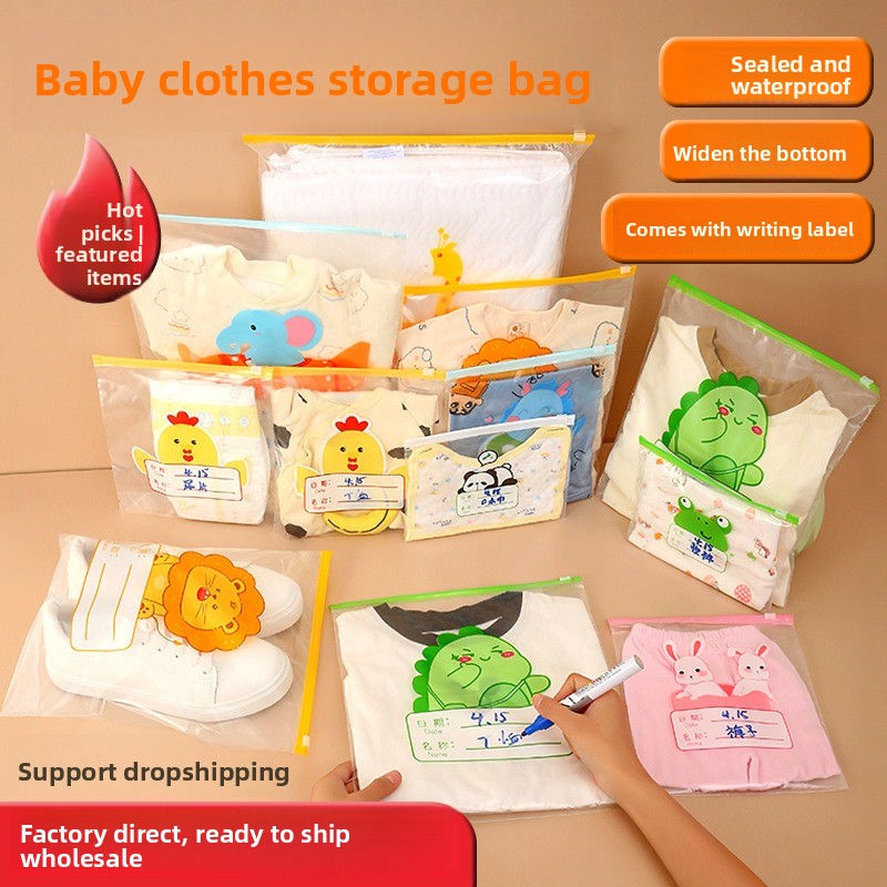 Aufbewahrungstasche für Kinder – Baby Clothing Zipper Bewertung und Preis
