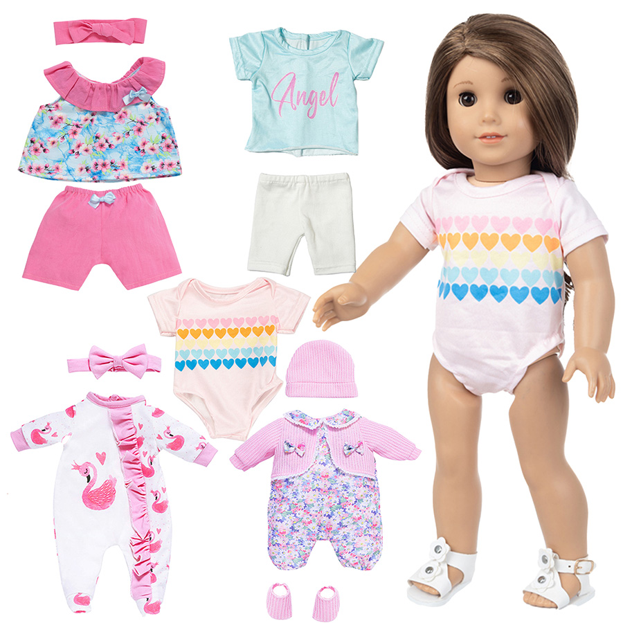 Puppenkleidung für 18-Zoll-Reb – Baby Clothing Items Bewertung und Preis