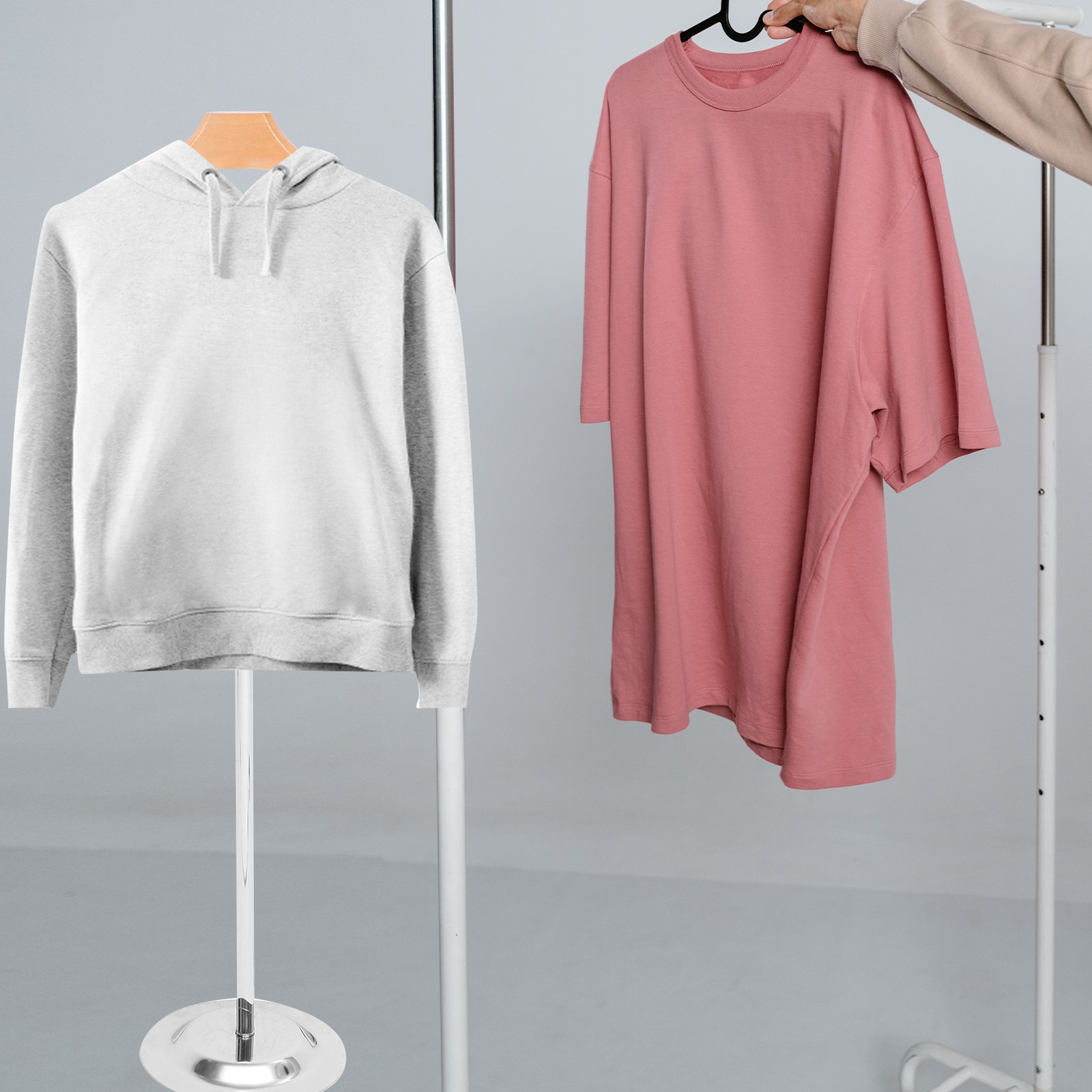 Verstellbarer T-Shirt-Präsenta – Baby Clothing Display Stand Bewertung und Preis