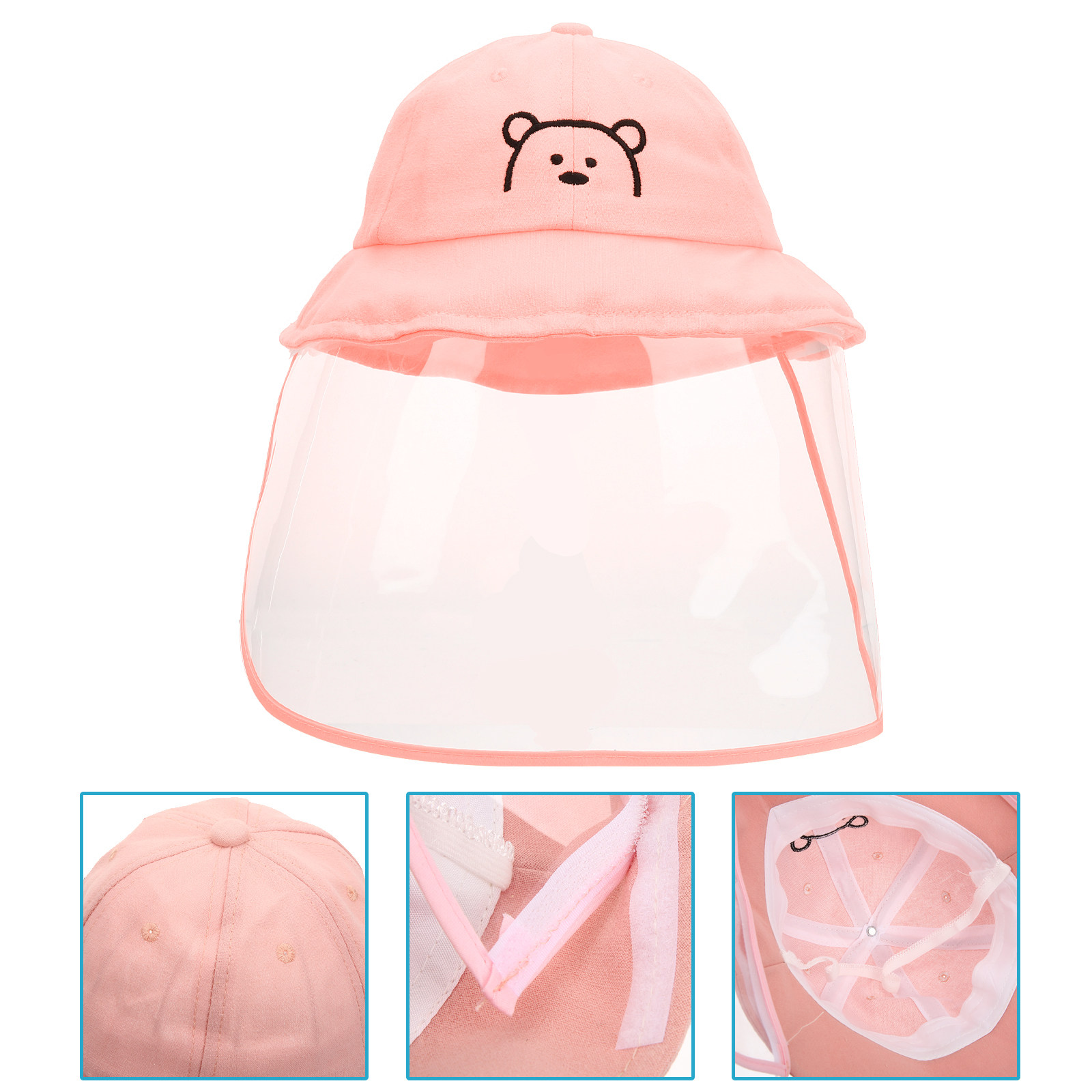 Rosa Kinder-Sonnenhut mit brei – Sun Hat Wide Brim Bewertung und Preis